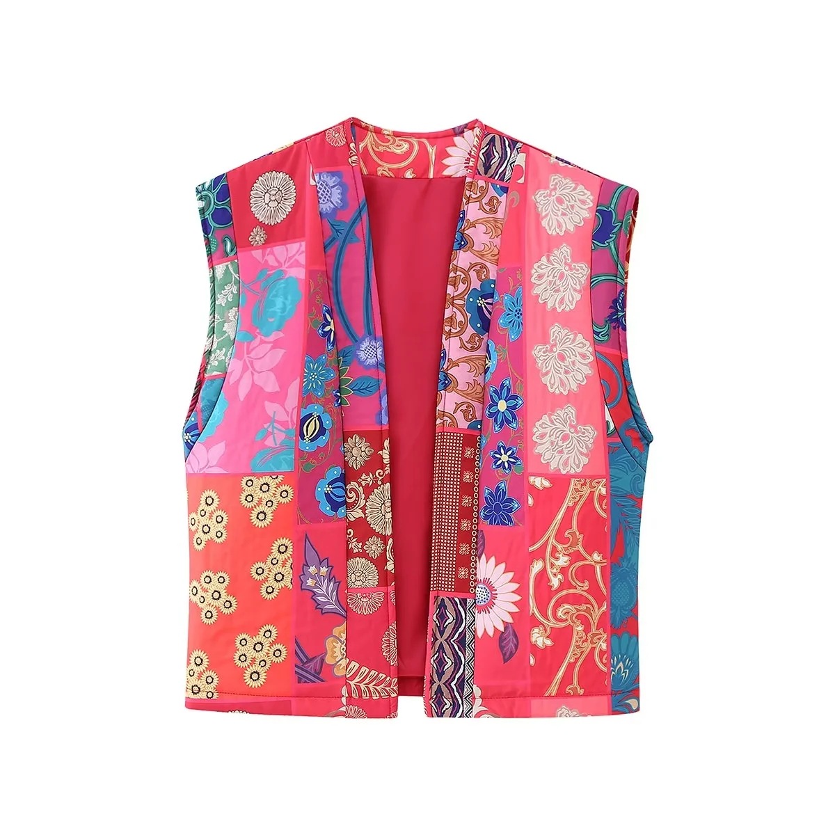 European And American Women's Printing Cotton Vest