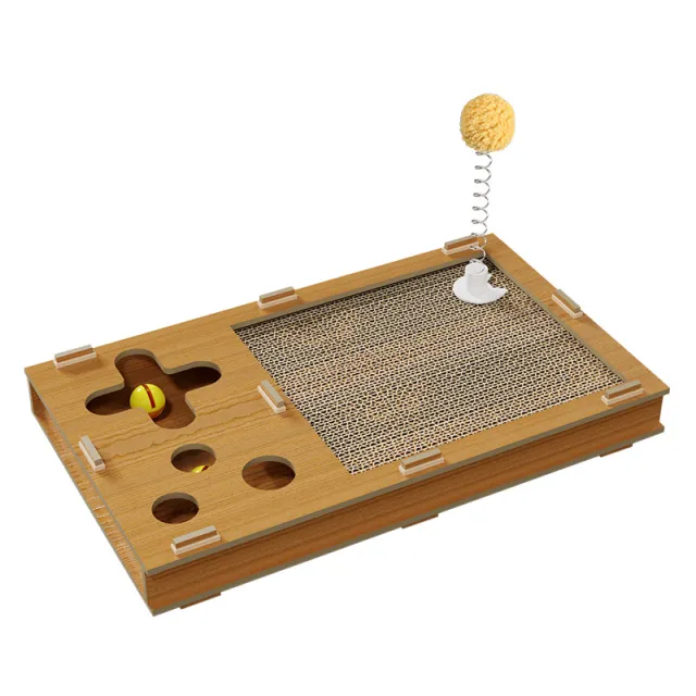 Cat Scratch Board Corrugated Paper Anti stuffy Toy Wear resistant Corrugated Paper - Shop at LoveMi