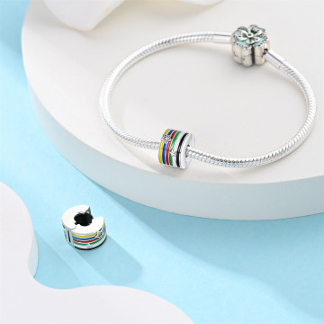 Football DIY Bead Pendant Bracelet Accessories