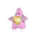 Silver-plated Bead Cute And Whimsical Starfish Bracelet Charms view 11