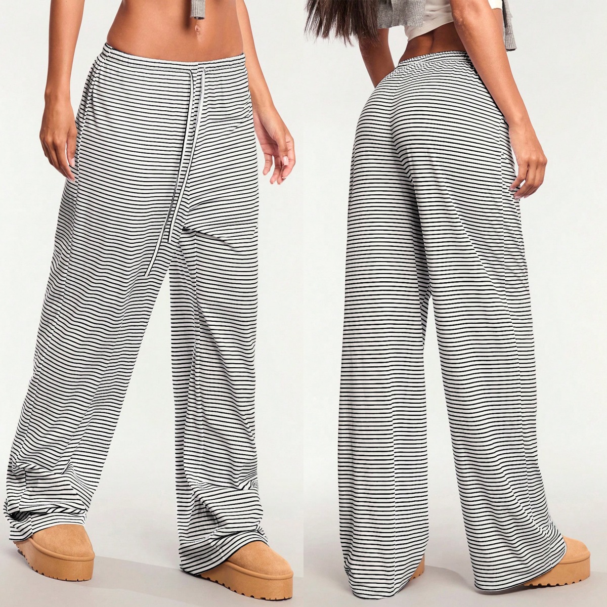 Draped Floor-length Pants For Women Springsummer