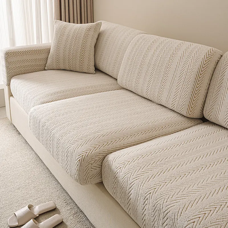 Solid-color Minimalist Full-coverage Sofa Cover
