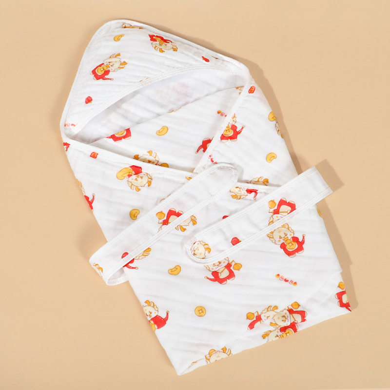 Baby Swaddle Blanket Pure Cotton Class A Gauze Newborn