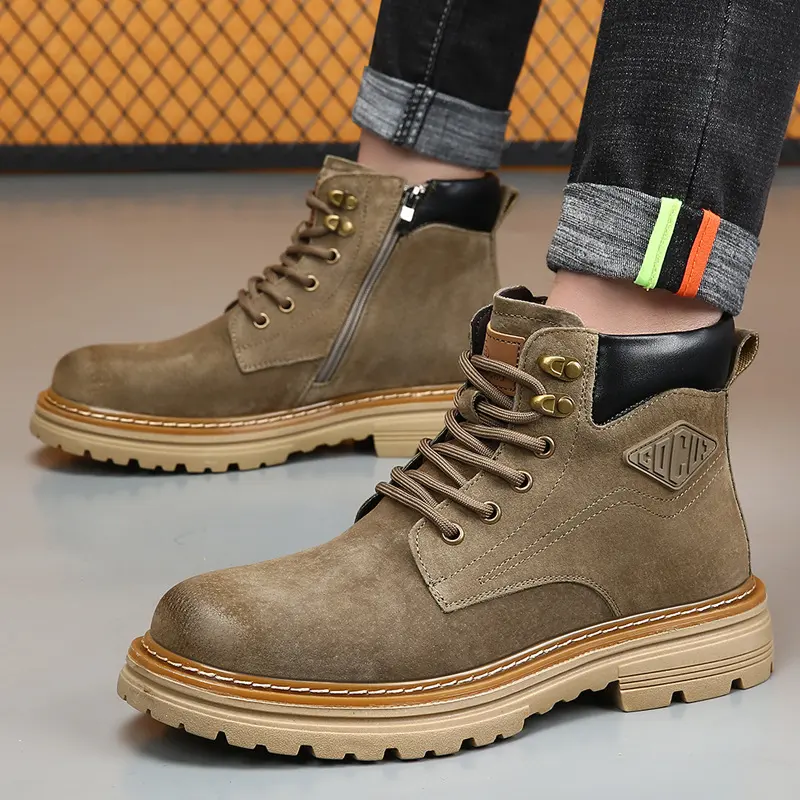 British Retro Desert Boots for Men