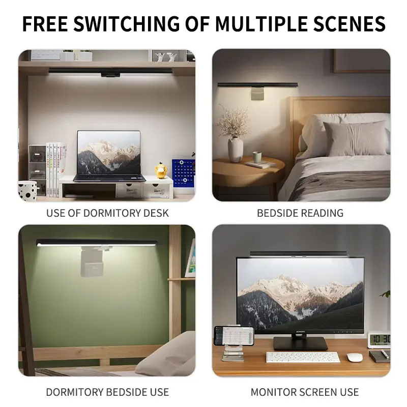 Three-color Temperature Screen-mounted Lamp
