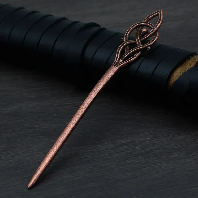 Irish Barrettes Alloy Hair Accessories Bronze - Shop at LoveMi