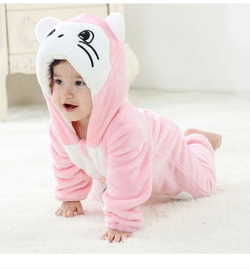 Pink Cat Romper