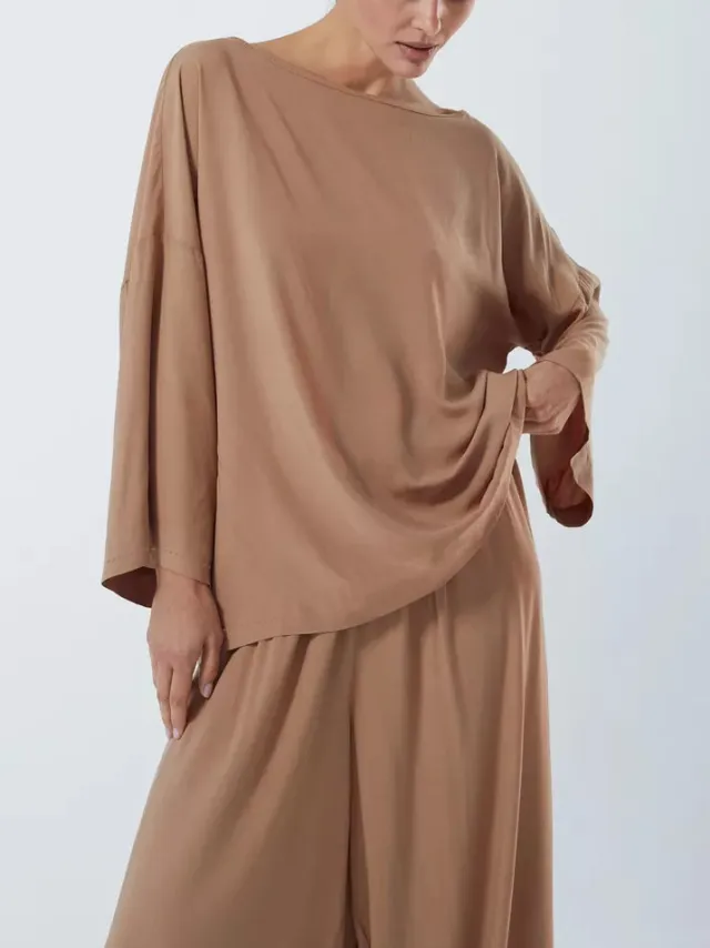 Lazy Casual Loose Top Women's Suit Khaki - Shop at LoveMi