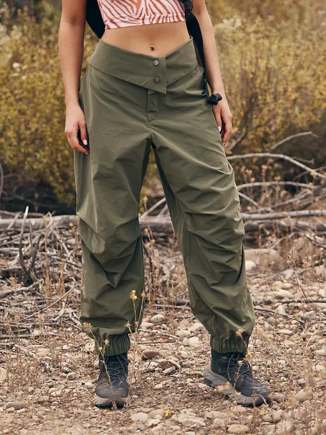 Outdoor Leisure Trousers Hiking Women Army Green - Shop at LoveMi