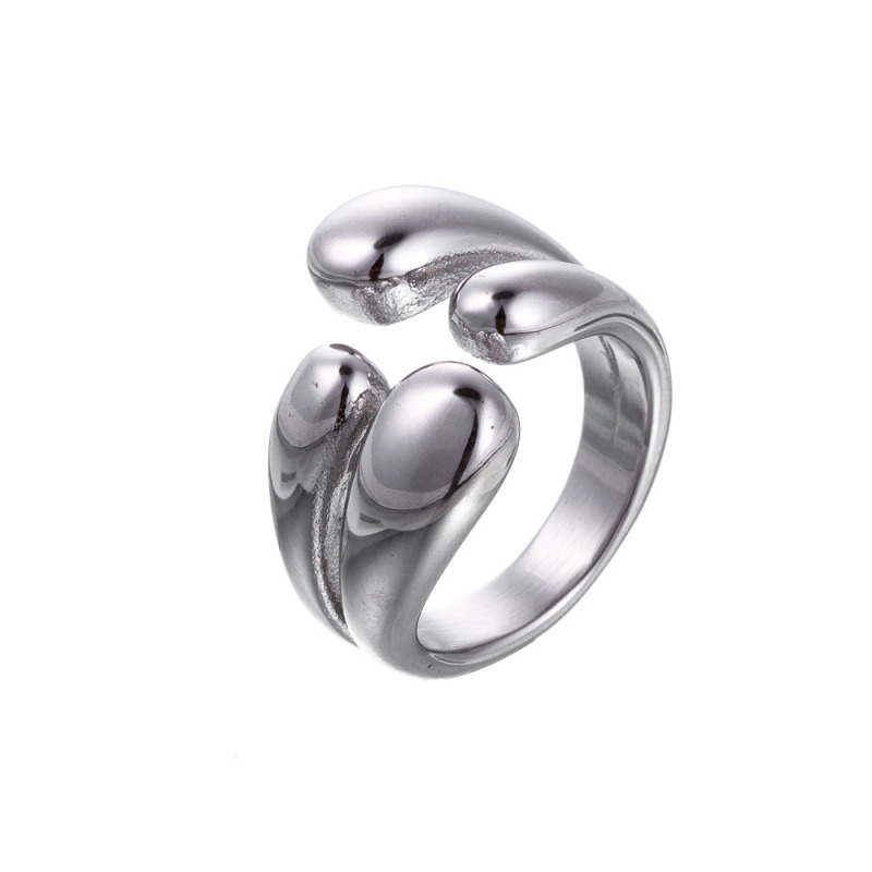 Titanium Steel Open Ring