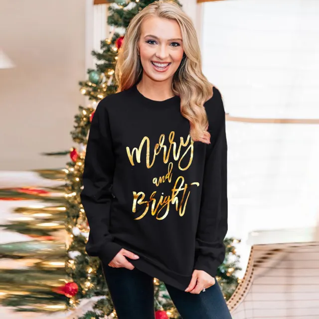 Women's Casual Versatile Long Sleeves Top Black - Shop at LoveMi