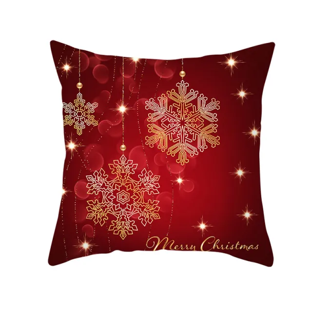 Santa Elk Pillow Cover Lumbar Pillow Car Pattern Style 17 - Shop at LoveMi