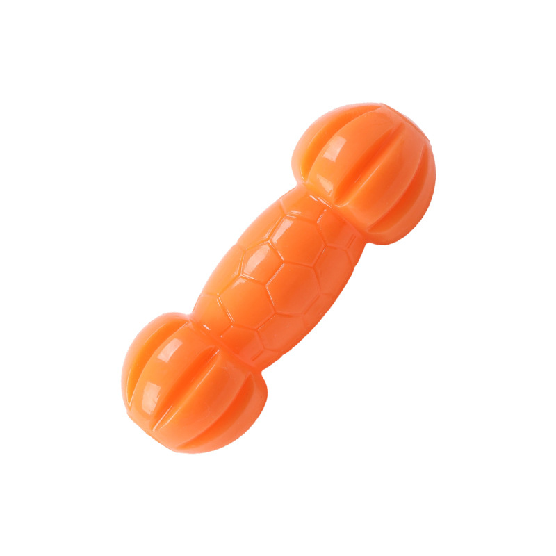 TPR Treat-dispensing Dumbbell Pet Toy Bite-resistant
