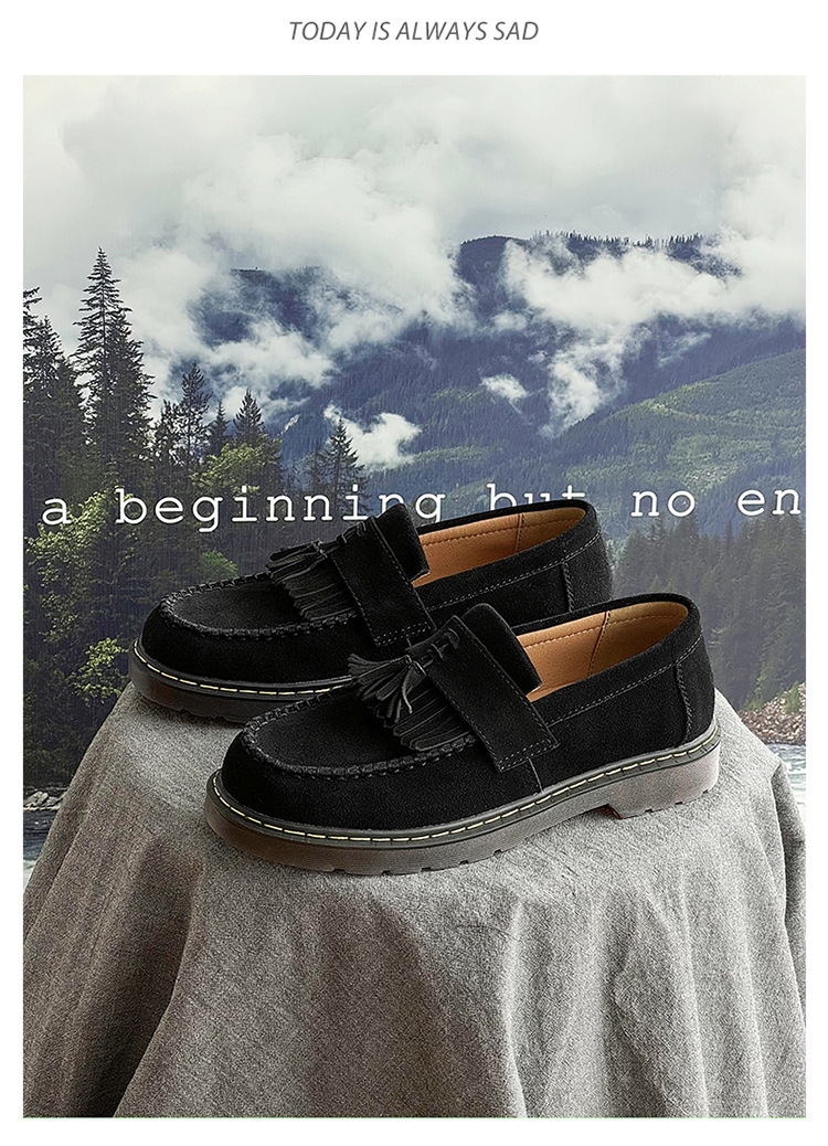 Title 2, Fur Platform Woven Tassel Men