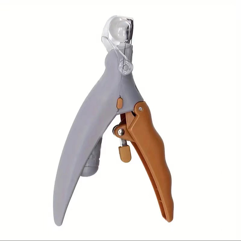 Pet Nail Clippers With LED Light Polishing And Cleaning Tools