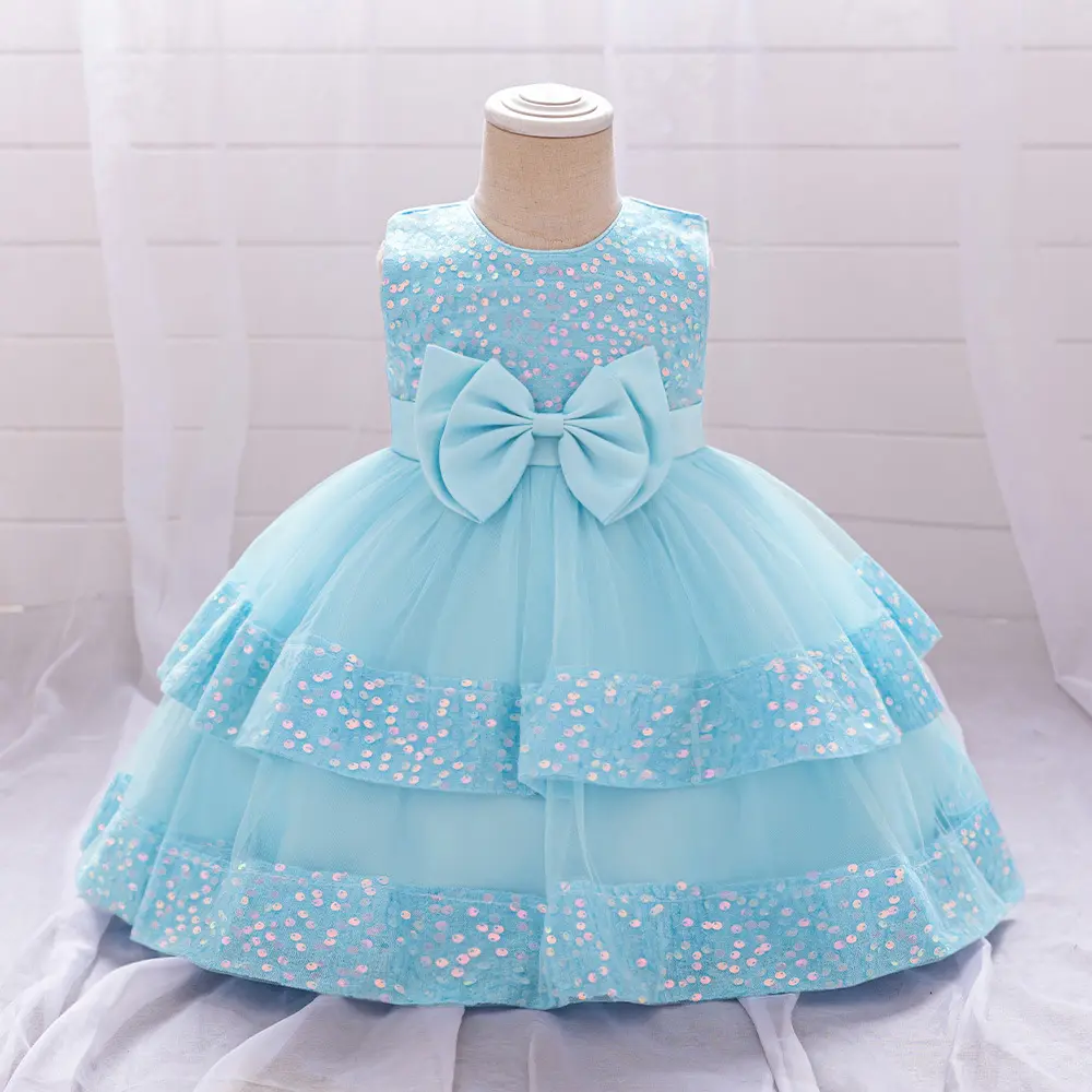 New Childrens Formal Dress Double-layer Tulle Princess