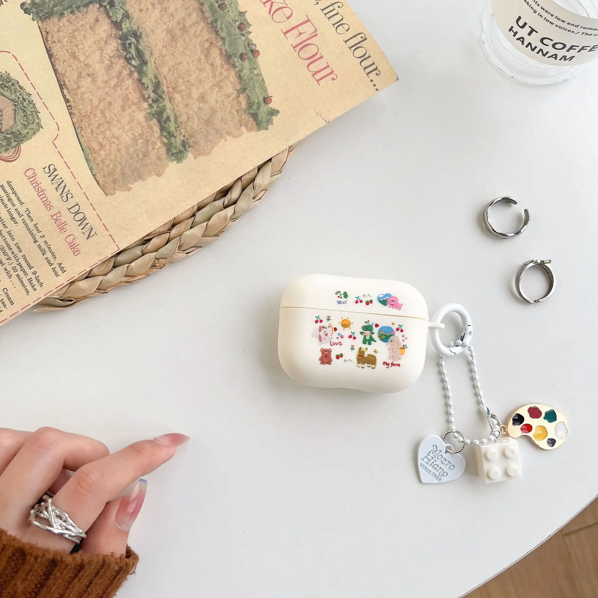 Earphone Sleeves Frosted Soft Case Candy Color Protective Cover