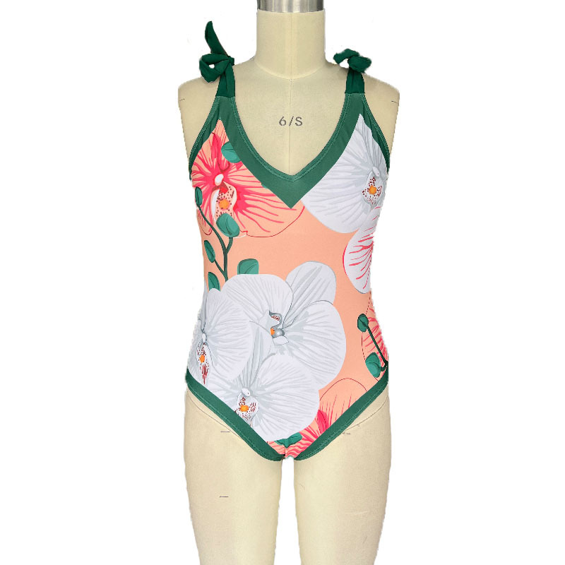 Backless Gauzy Beach Skirt Two-piece Sunscreen Women's One-piece Swimming Suit