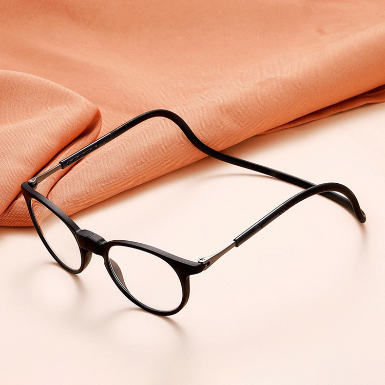Foldable Magnetic-Attachment Neck-Hanging Reading Glasses With Blue-Light Blocking Portable - Image 5