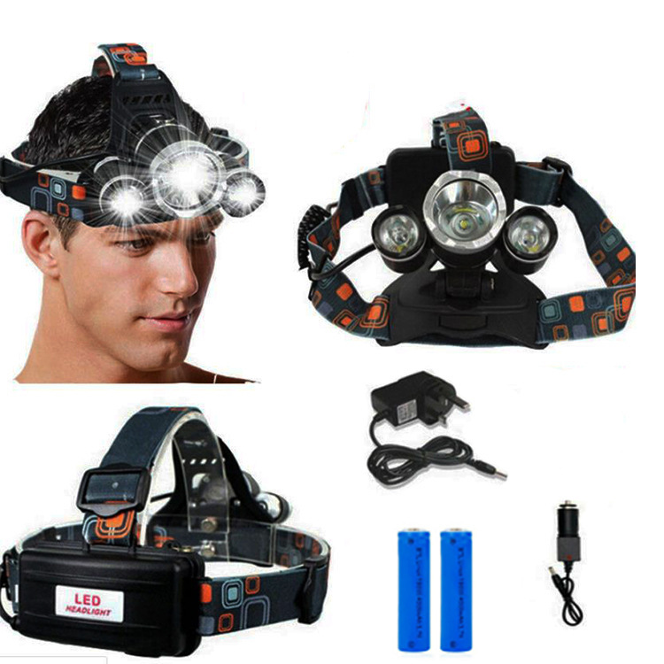 LED Outdoor Lighting Charging 20W High-power Induction T6 Light