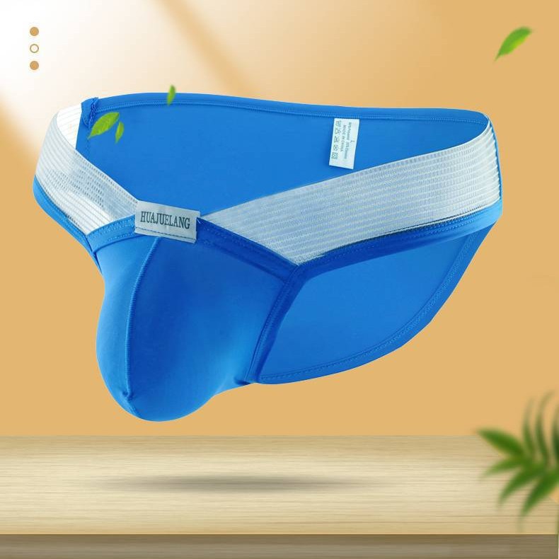 Summer Low Waist Solid Color Men's Underwear