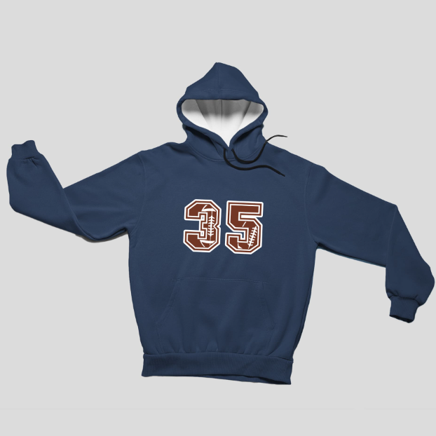 Football Lovers Printed Hoodie