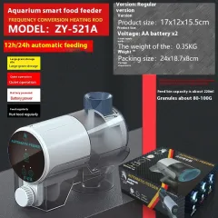 Fish Tank Feeder European And American Standard Particles Timing Feeding - New Feeder - View 1