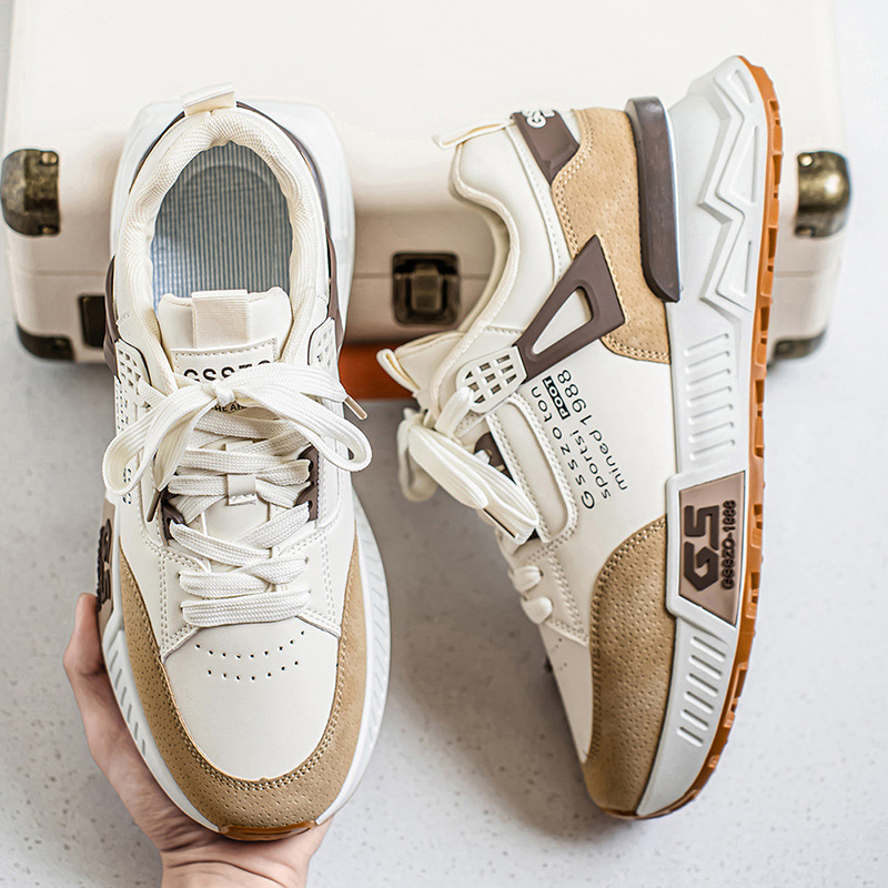 Mens Casual Trendy Slip-resistant And Abrasion-resistant Sneakers