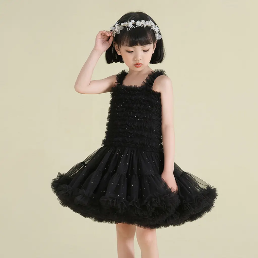 Childrens Clothing Mesh Princess Dress Girls Puffy