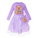 Star Long Purple Bag