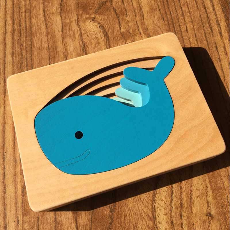 Whale Multi Layer Puzzle