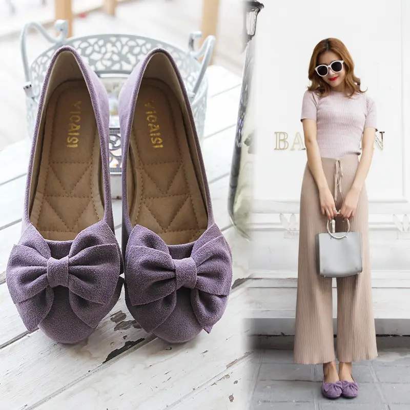 Versatile Low-cut Plus-size Maternity Shoes Soft-soled