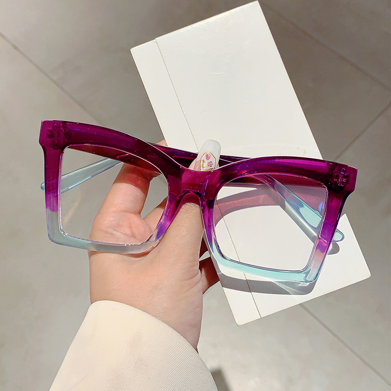 Special Multicolor Mild Luxury Retro Butterfly Frame Purple Frame Transparent Sheet - Shop at LoveMi