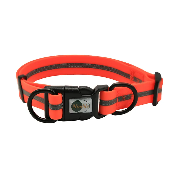 Night Reflective Pet Dog Harness - Orange
