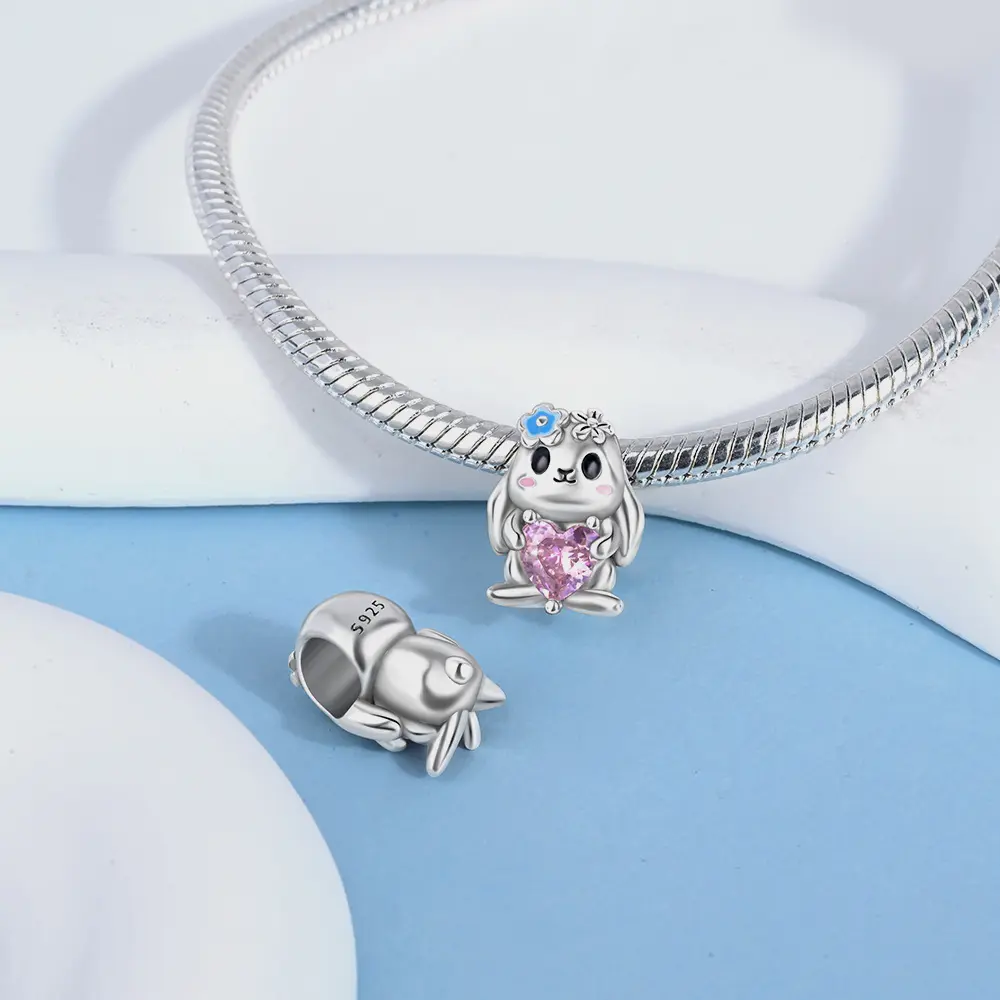 Silver-plated Beaded Jewelry Accessories
