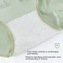 Thin Breathable Cotton Crotch Belly Support Postpartum Pregnant Women Seamless Underwear view 13