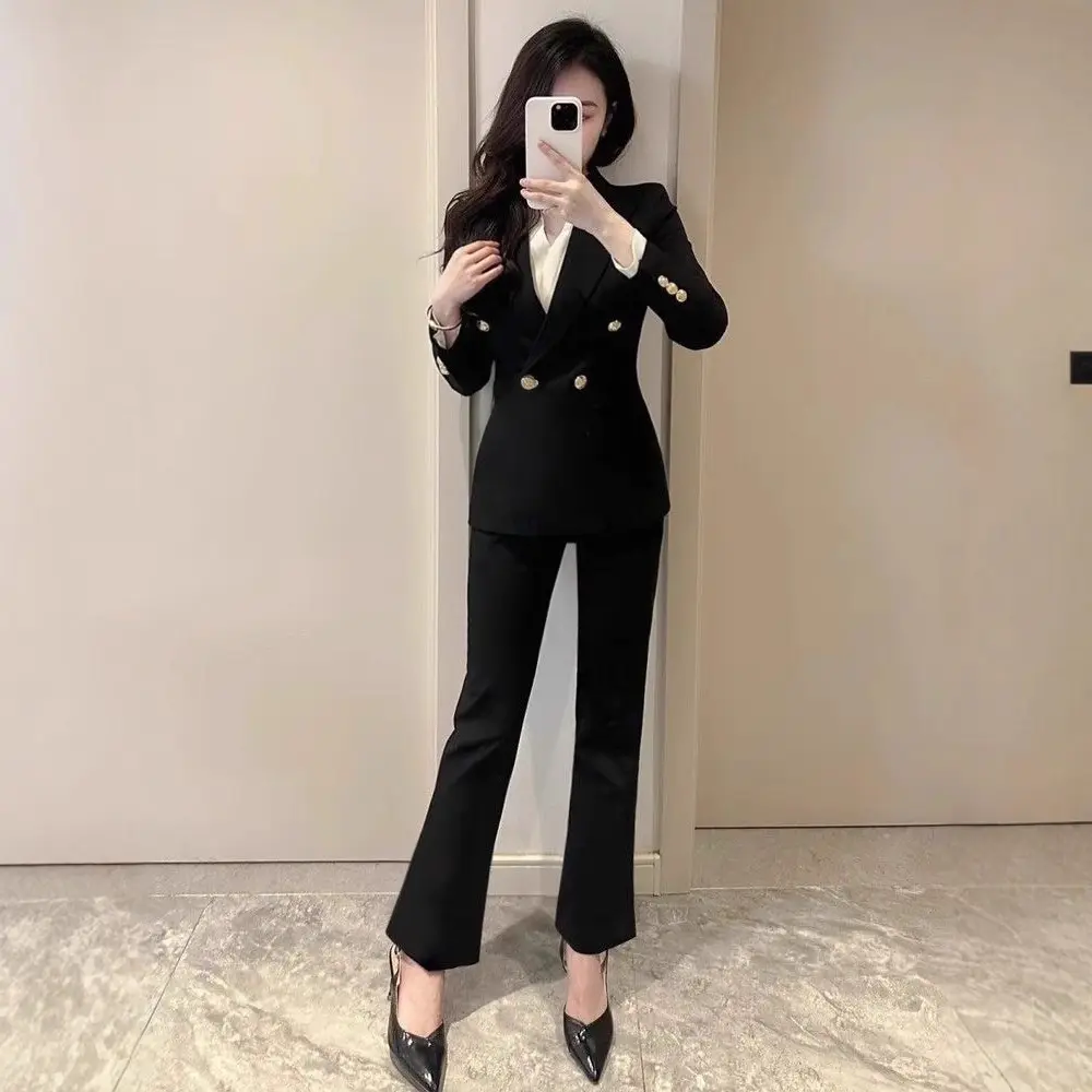 Business-chic Formal Wear Elegant Suit Set