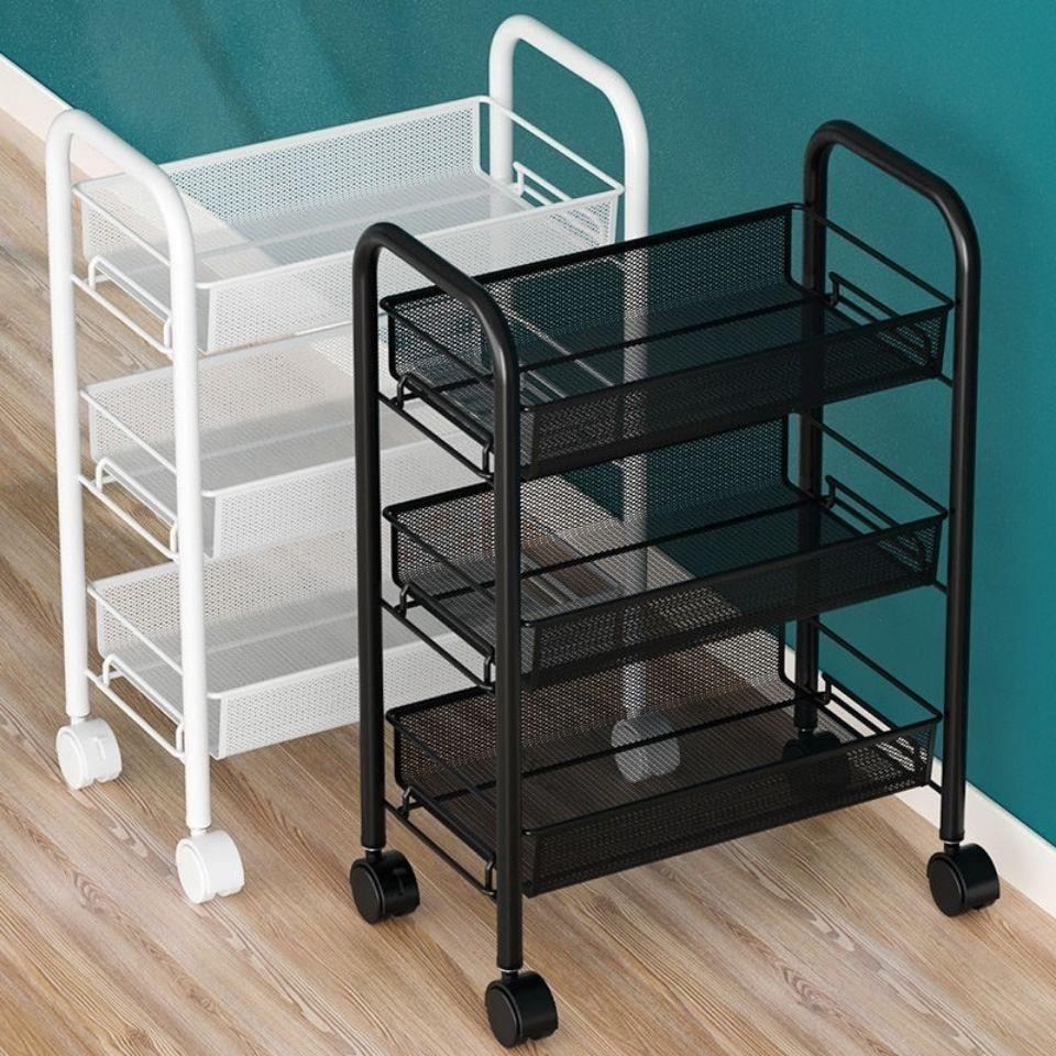 Kitchen Shelf Floor Multi-tier Movable Household - Image 12