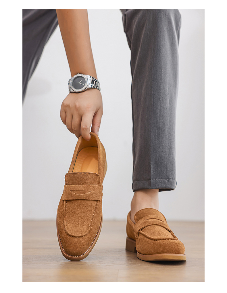 Formal Business-Casual Leather Men's Slip-On Loafers 15 9167bfa6 4674 41b4 ac5b 620e5c54ae5b