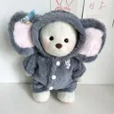 Gray Elephant Jumpsuit Suit