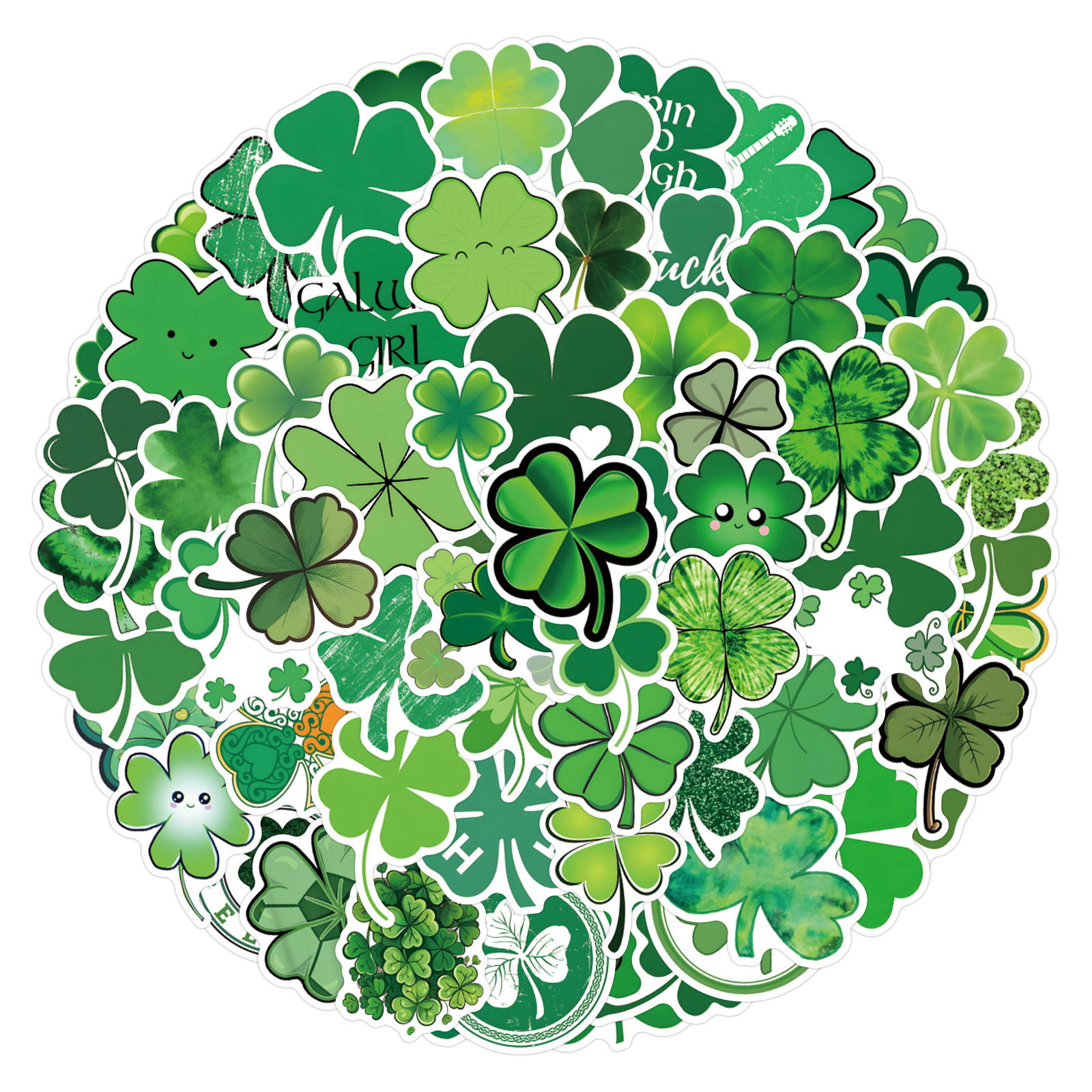 Creative Home St Patrick's Day Logo Graffiti Sticker