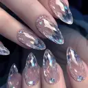 Wear Nail Tip Electroplating Removable Fake Nail Patch Finished Product view 14