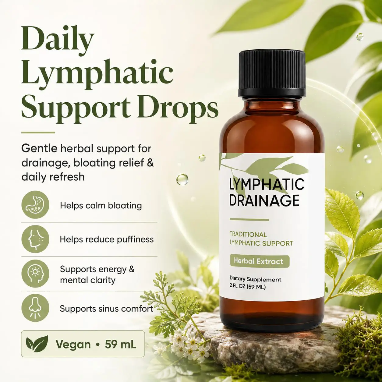 Lymphatic Drainage Drops Body Care