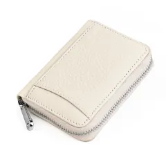 Women's Anti-theft Swiping Japanese Coin Purse - Beige - View 1