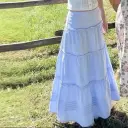 Light Blue Skirt