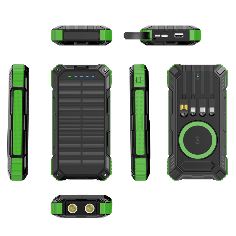 Comes With Four-wire Solar Charging Unit 5