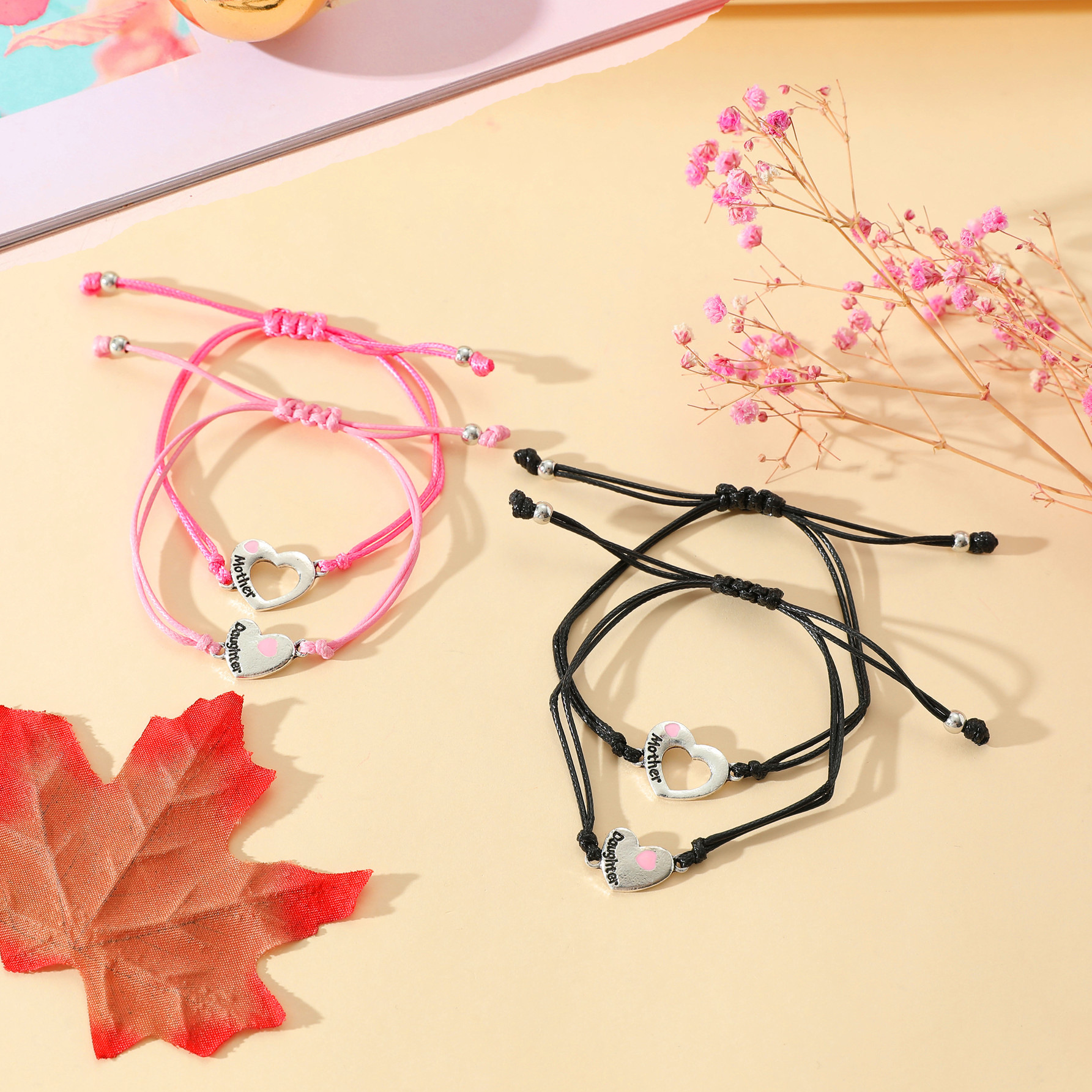 Female Letter Hand Woven Hand Rope