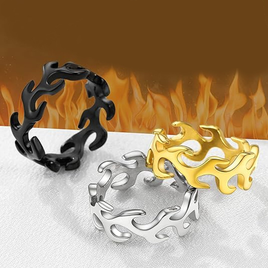 Creative Stainless Steel Ring Unisex Design product image