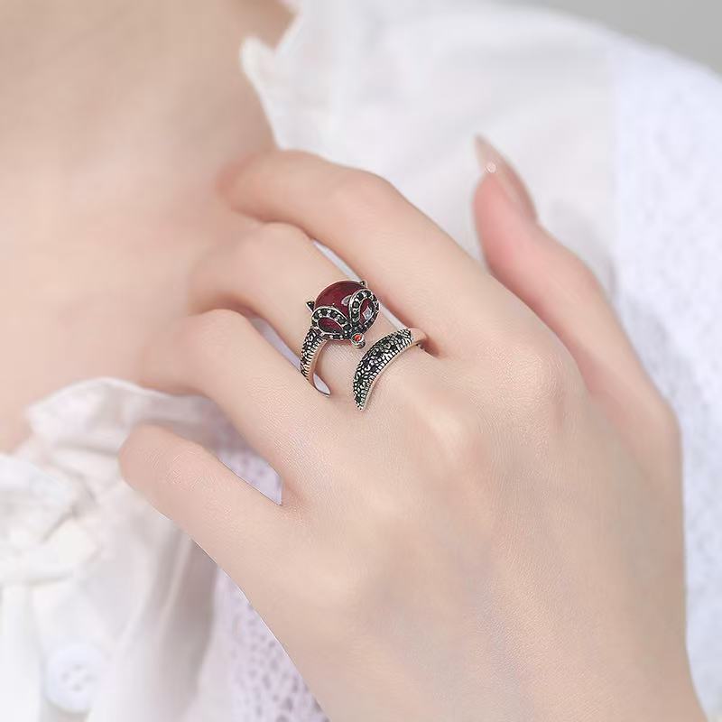 Copper Fox Open Ring, picture 4 of 4