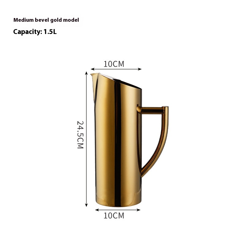 Medium 1.5L Bevel Gold